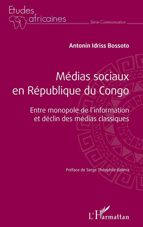 Produktbild: M&eacute;dias sociaux en R&eacute;publique du Congo