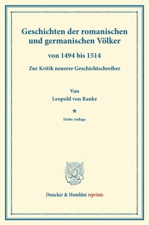 Produktbild: Geschichten der romanischen und germanischen V&ouml;lker