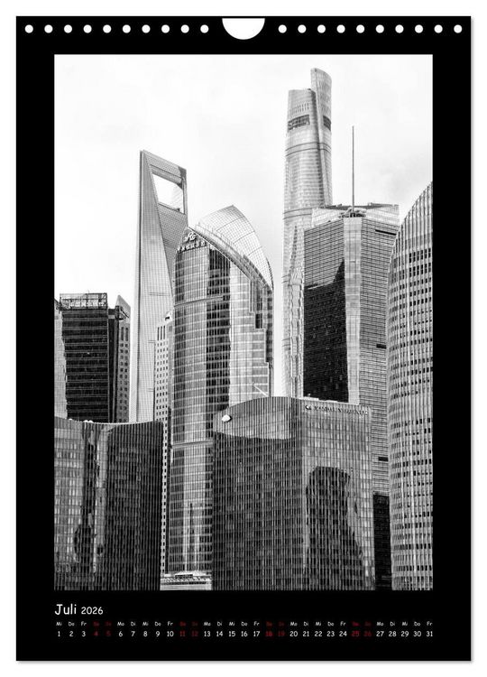 Produktbild: Shanghai zwischen Tradition und Business (Wandkalender 2026 DIN A4 hoch), CALVENDO Monatskalender