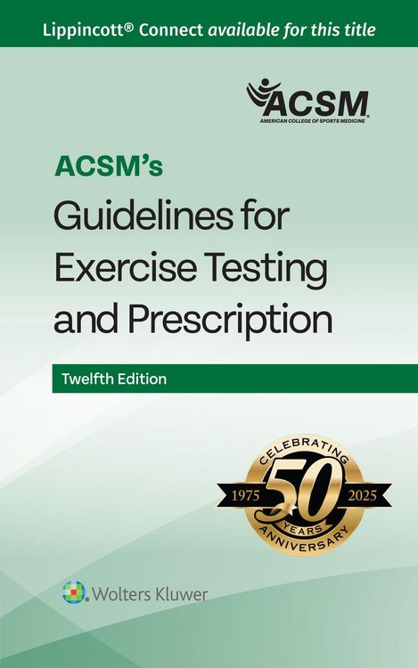 Produktbild: ACSM's Guidelines for Exercise Testing and Prescription