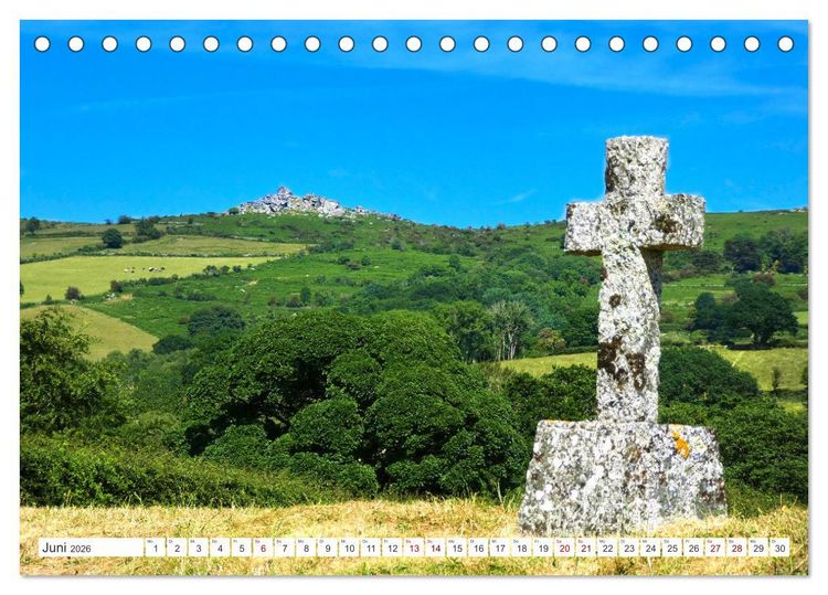 Produktbild: S&uuml;dengland - On the road in Devon und Cornwall (Tischkalender 2026 DIN A5 quer), CALVENDO Monatskalender