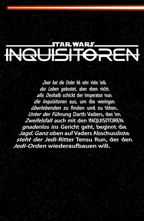 Produktbild: Star Wars Comics: Inquisitoren
