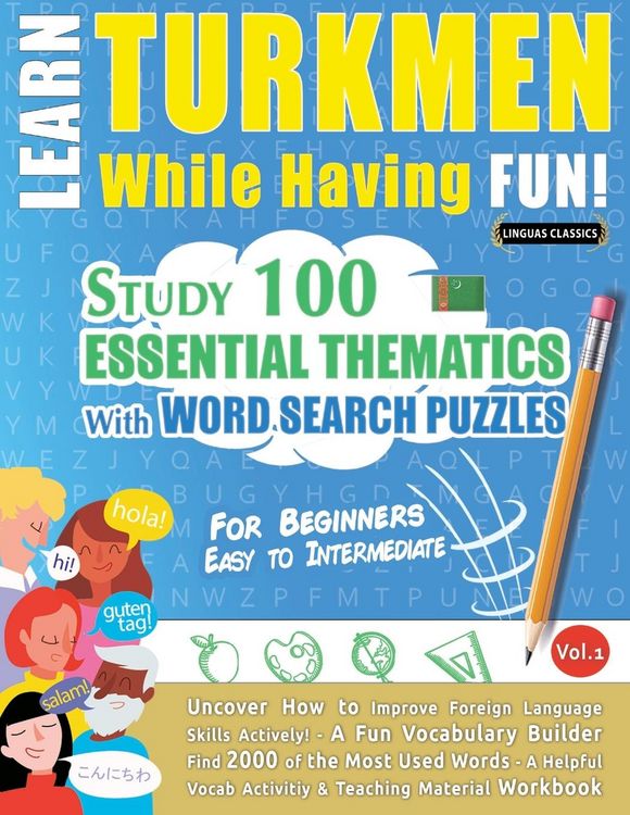 Produktbild: LEARN TURKMEN WHILE HAVING FUN! - FOR BEGINNERS