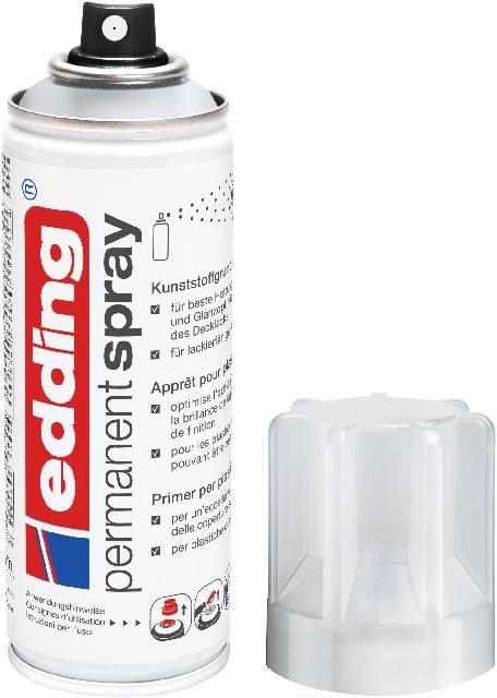 Produktbild: Edding Permament Spray Dose, Kunststoff Grundierung