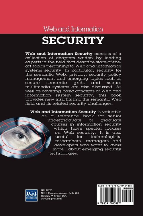 Produktbild: Web and Information Security