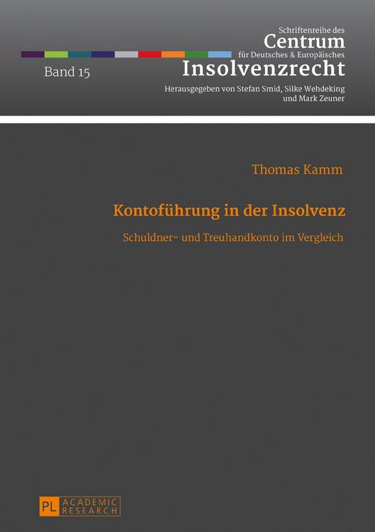 Produktbild: Kontofuehrung in der Insolvenz