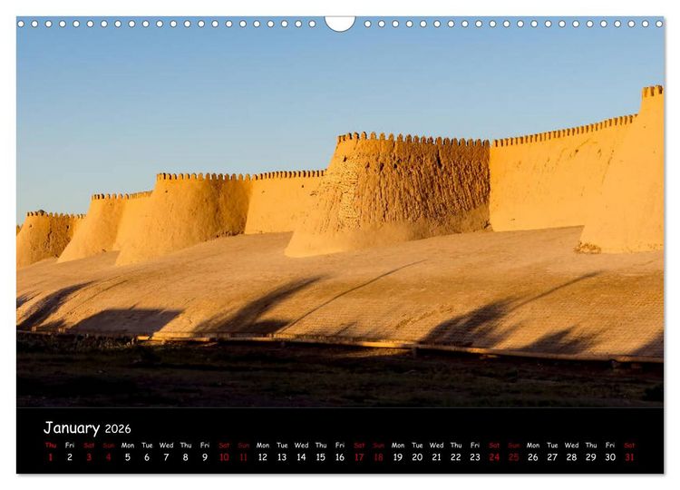 Produktbild: Uzbekistan Land of 1001 nights (Wall Calendar 2026 DIN A3 landscape), CALVENDO 12 Month Wall Calendar
