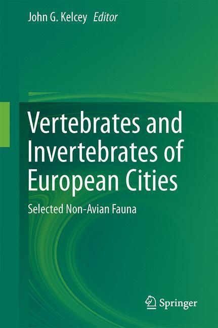 Produktbild: Vertebrates and Invertebrates of European Cities:Selected Non-Avian Fauna