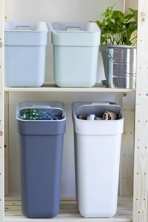 Produktbild: Curver READY TO COLLECT M&uuml;lleimer [30L], dunkelgrau 252020 M&uuml;lleimer 1St.