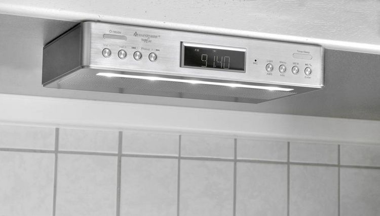 Produktbild: soundmaster UR2045SI K&uuml;chenradio DAB+, UKW Bluetooth&reg; Freisprechfunktion Silber