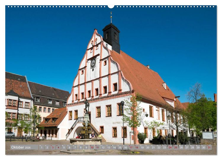 Produktbild: Zwickau und das Tal der Mulde (hochwertiger Premium Wandkalender 2026 DIN A2 quer), Kunstdruck in Hochglanz