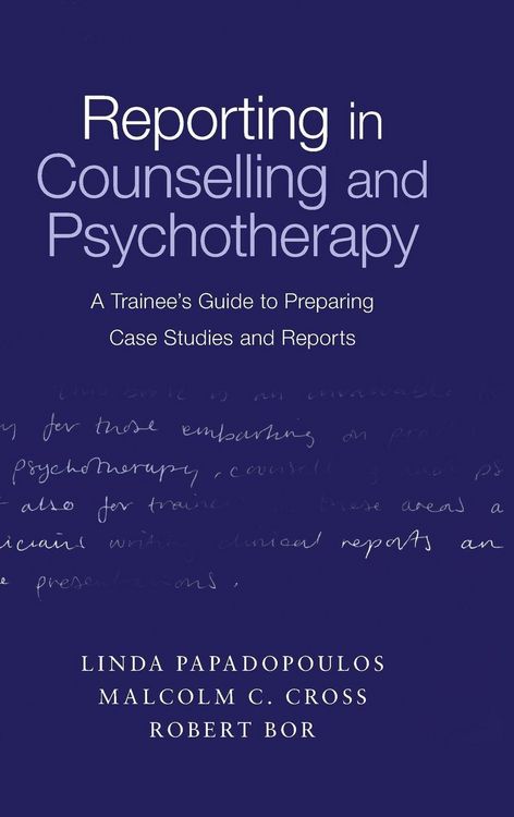 Produktbild: Reporting in Counselling and Psychotherapy