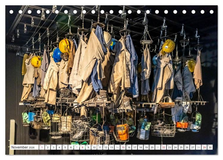 Produktbild: Die Zechen im Ruhrpott (Tischkalender 2026 DIN A5 quer), CALVENDO Monatskalender