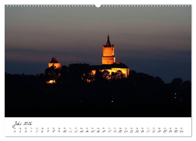 Produktbild: Nachtschicht - N&auml;chtliche Impressionen vom Ruhrgebiet und dem Niederrhein (hochwertiger Premium Wandkalender 2026 DIN A2 quer), Kunstdruck in Hochglanz