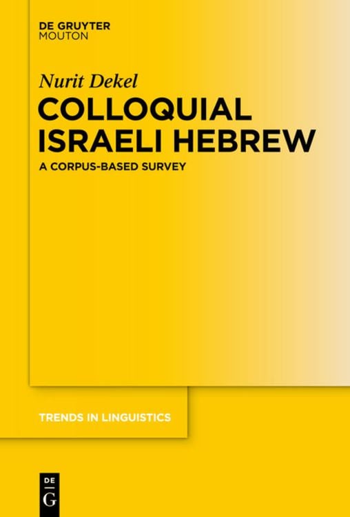 Produktbild: Colloquial Israeli Hebrew