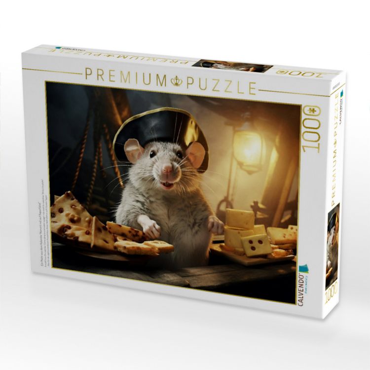Produktbild: CALVENDO Puzzle Ein Motiv aus dem Kalender"Kommt mit auf Kaperfahrt" | 1000 Teile Lege-Gr&ouml;&szlig;e 64x48cm Foto-Puzzle f&uuml;r gl&uuml;ckliche Stunden