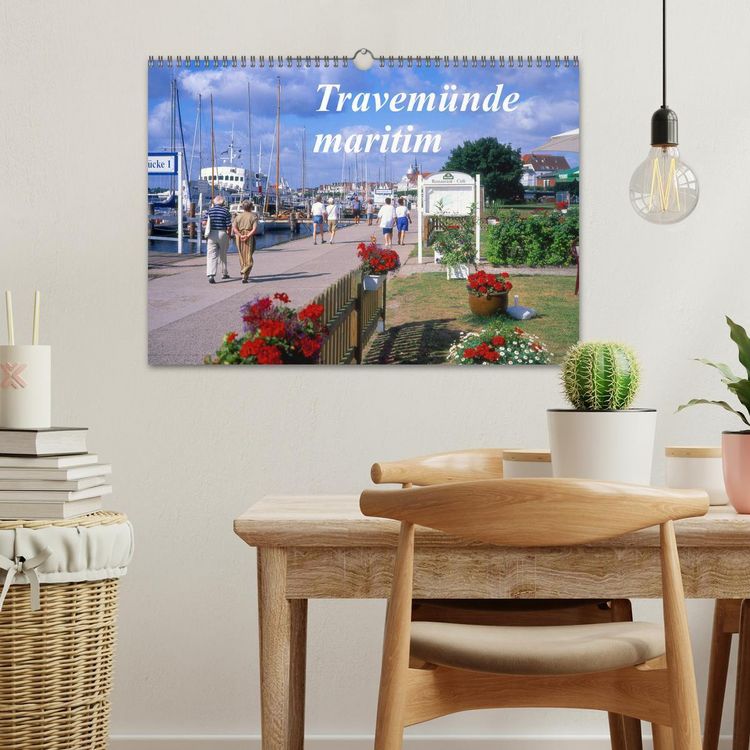 Produktbild: Travem&uuml;nde maritim (Wandkalender 2026 DIN A3 quer), CALVENDO Monatskalender