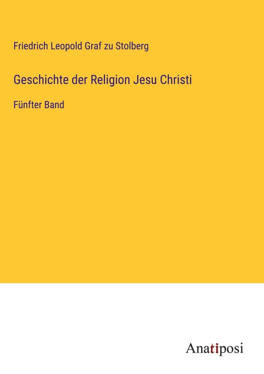 Produktbild: Geschichte der Religion Jesu Christi