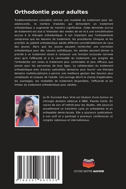 Produktbild: Orthodontie pour adultes
