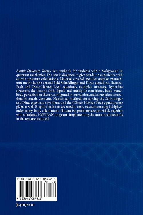 Produktbild: Atomic Structure Theory