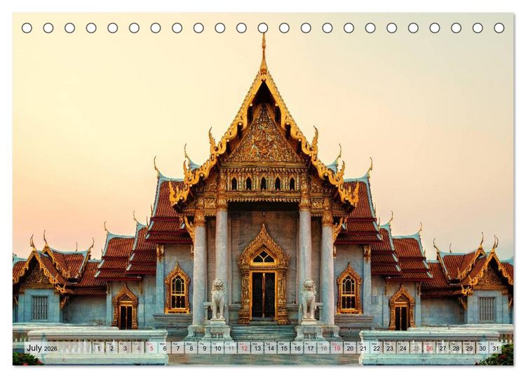 Produktbild: Magical Thailand (Desk Calendar 2026 DIN A5 landscape), CALVENDO 12 Month DeskCalendar