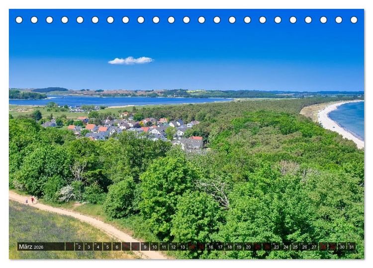 Produktbild: Das M&ouml;nchgut und Thiessow (Tischkalender 2026 DIN A5 quer), CALVENDO Monatskalender