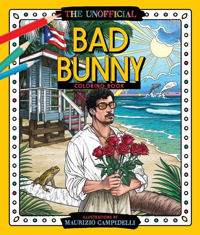 Produktbild: The Unofficial Bad Bunny Coloring Book