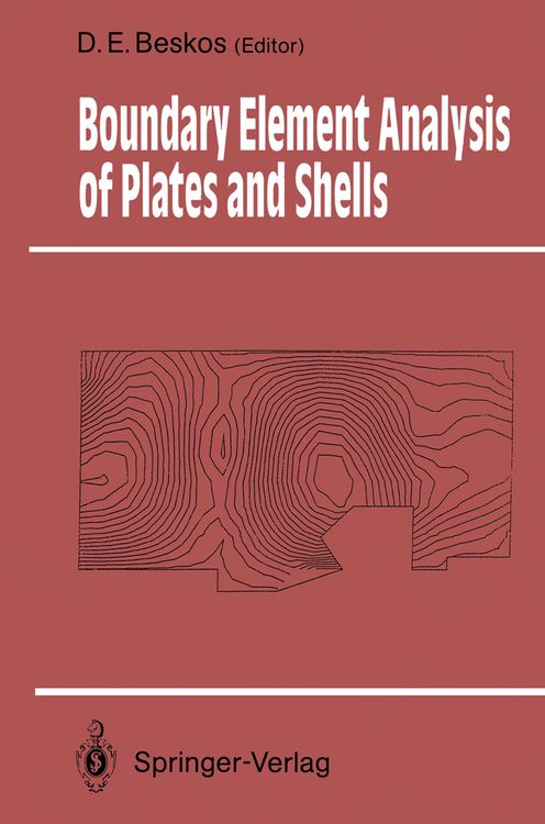 Produktbild: Boundary Element Analysis of Plates and Shells