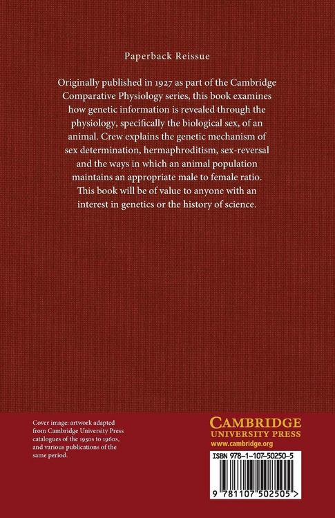 Produktbild: The Genetics of Sexuality in Animals
