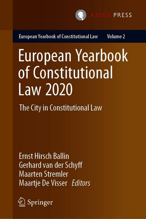 Produktbild: European Yearbook of Constitutional Law 2020