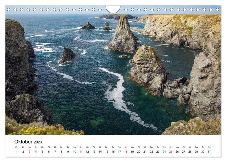 Produktbild: Das Morbihan - ein Ausflug in den S&uuml;den der Bretagne (Wandkalender 2026 DIN A4 quer), CALVENDO Monatskalender