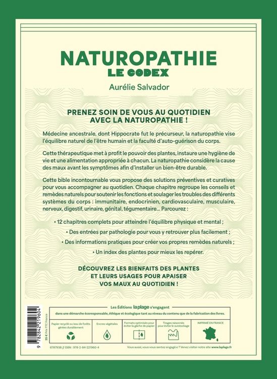 Produktbild: Naturopathie : le codex