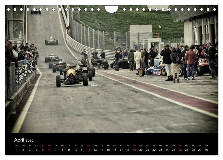 Produktbild: Raceday (Wandkalender 2026 DIN A4 quer), CALVENDO Monatskalender