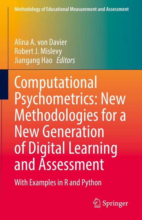 Produktbild: Computational Psychometrics: New Methodologies for a New Generation of Digital Learning and Assessment