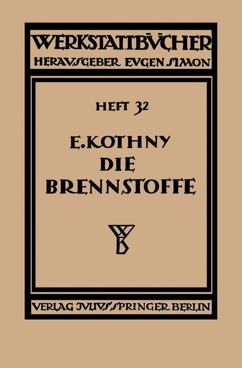 Produktbild: Die Brennstoffe