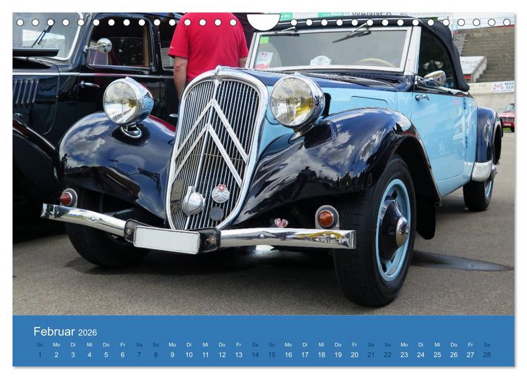 Produktbild: Citroen Traction Avant (Wandkalender 2026 DIN A4 quer), CALVENDO Monatskalender
