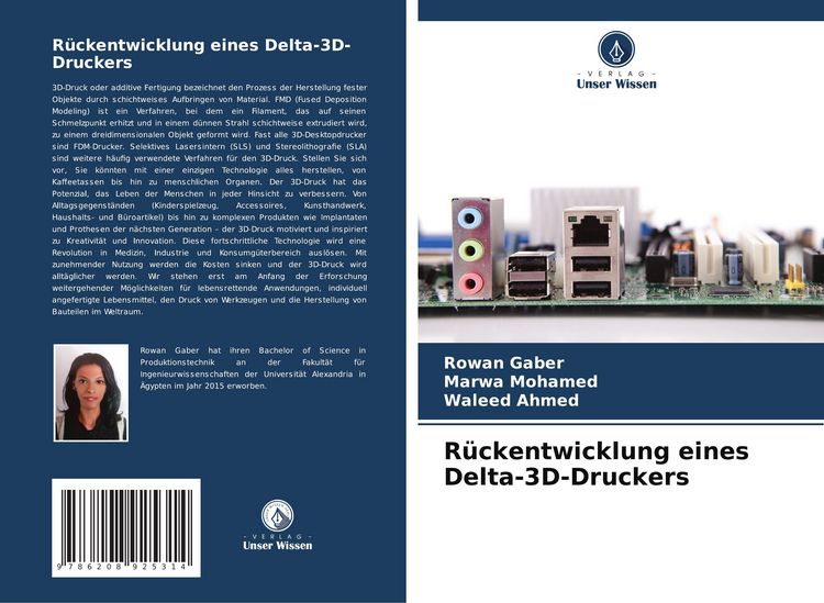 Produktbild: R&uuml;ckentwicklung eines Delta-3D-Druckers