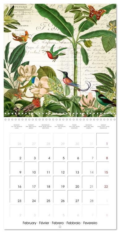 Produktbild: Lovely hummingbirds (Wall Calendar 2026 12 &times; 12 Inch) CALVENDO 12 Month Wall Calendar