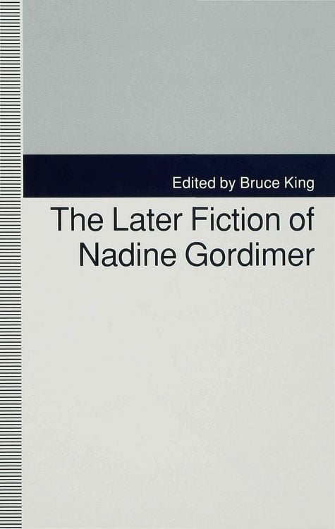 Produktbild: The Later Fiction of Nadine Gordimer