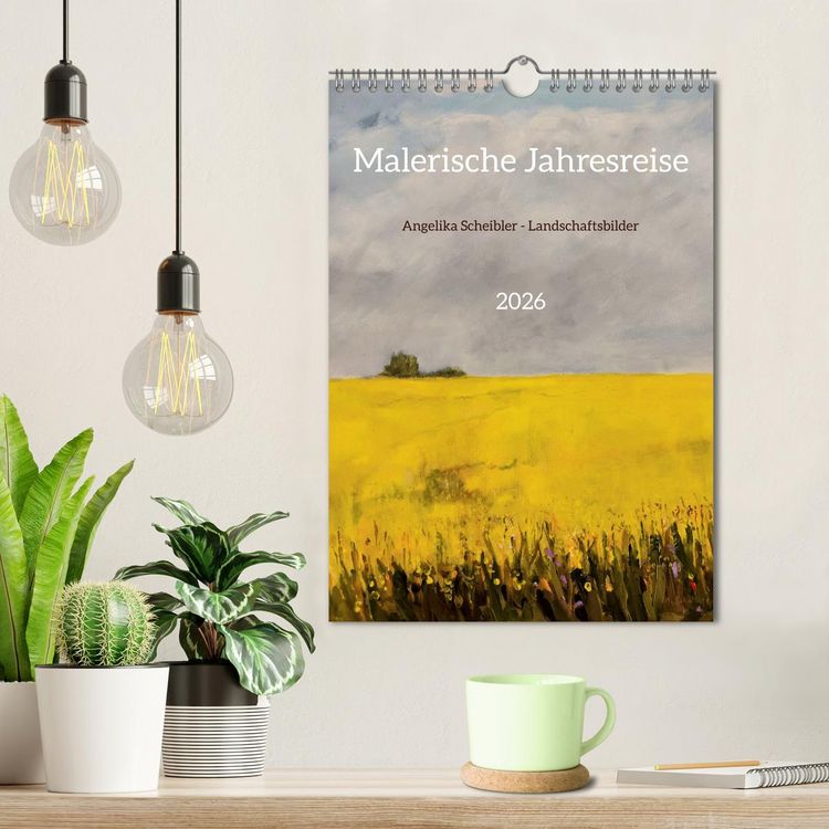 Produktbild: Malerische Jahresreise (Wandkalender 2026 DIN A4 hoch), CALVENDO Monatskalender