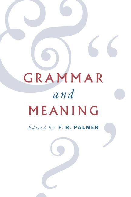 Produktbild: Grammar and Meaning