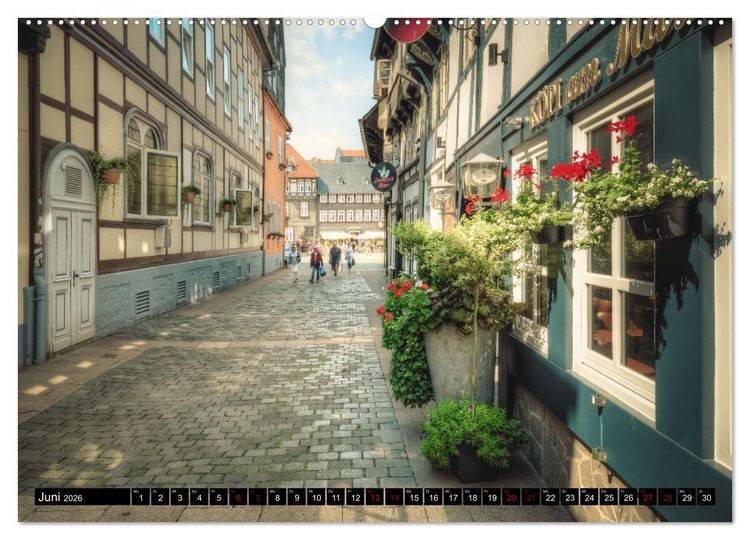 Produktbild: Weltkulturerbe Goslar (Wandkalender 2026 DIN A2 quer), CALVENDO Monatskalender