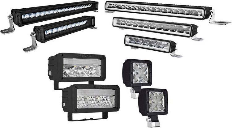 Produktbild: Osram Automotive Fernscheinwerfer LEDDL105-SP LEDriving Lightbar SX180-SP LED vorne (B x H x T) 182 x 63.5 x 50 mm Schwarz