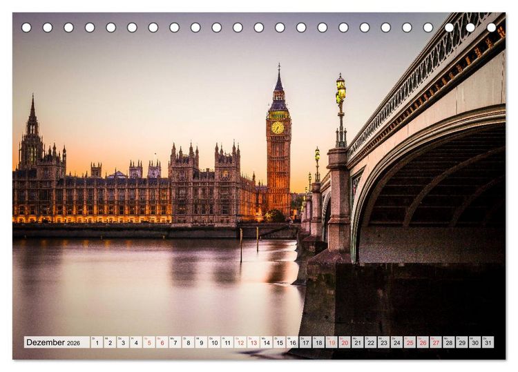 Produktbild: Europa Die Hauptst&auml;dte (Tischkalender 2026 DIN A5 quer), CALVENDO Monatskalender