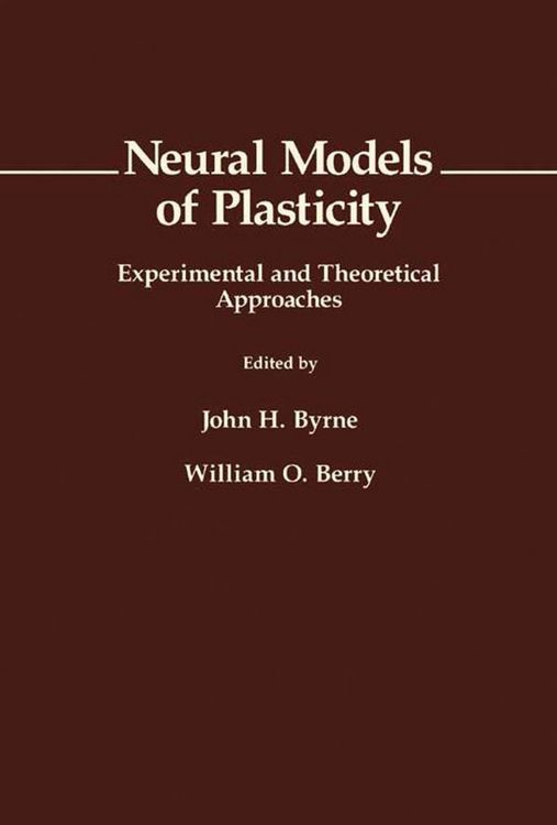 Produktbild: Neural Models of Plasticity