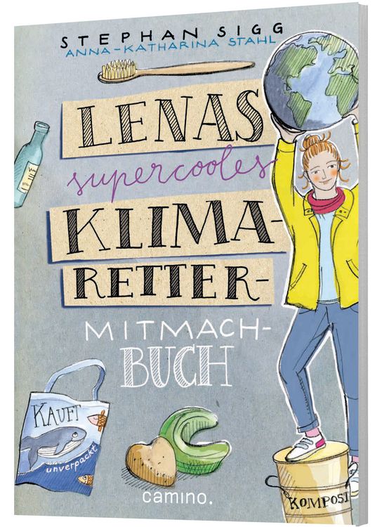 Produktbild: Lenas supercooles Klimaretter-Mitmachbuch