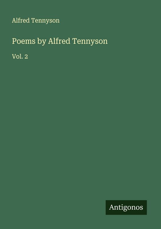 Produktbild: Poems by Alfred Tennyson