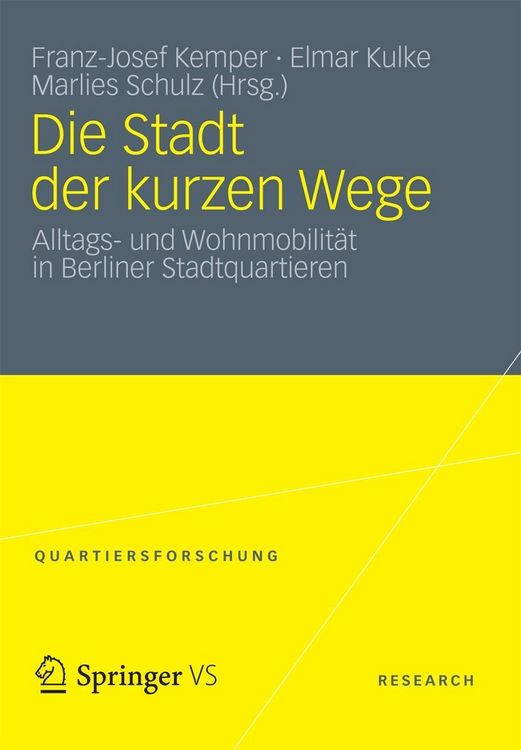 Produktbild: Die Stadt der kurzen Wege