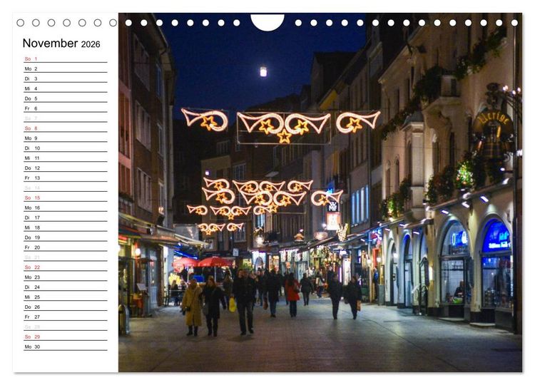 Produktbild: D&uuml;sseldorf - Impressionen (Wandkalender 2026 DIN A4 quer), CALVENDO Monatskalender