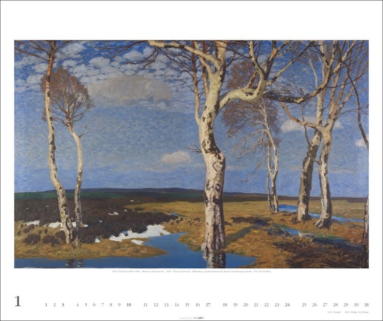 Produktbild: Worpsweder Landschaften Kalender 2027
